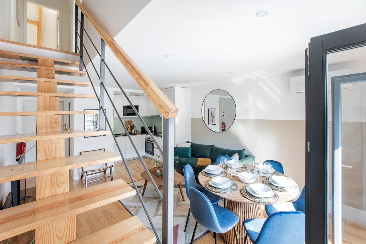 Bright 3Br Flat W/ Ac In City Center By Lovelystay Porto Exterior foto